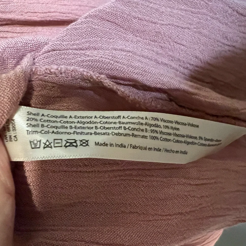 NWT Free People Adella Dress in Rose Size S and M - Picture 8 of 13